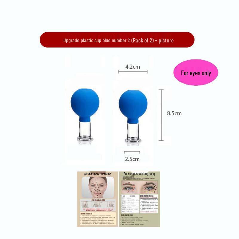 Enhanced Silicone Facial Cupping Set for Skin Lifting and Beauty