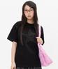 WEBHOUSE Twister Stitch Tee - Black