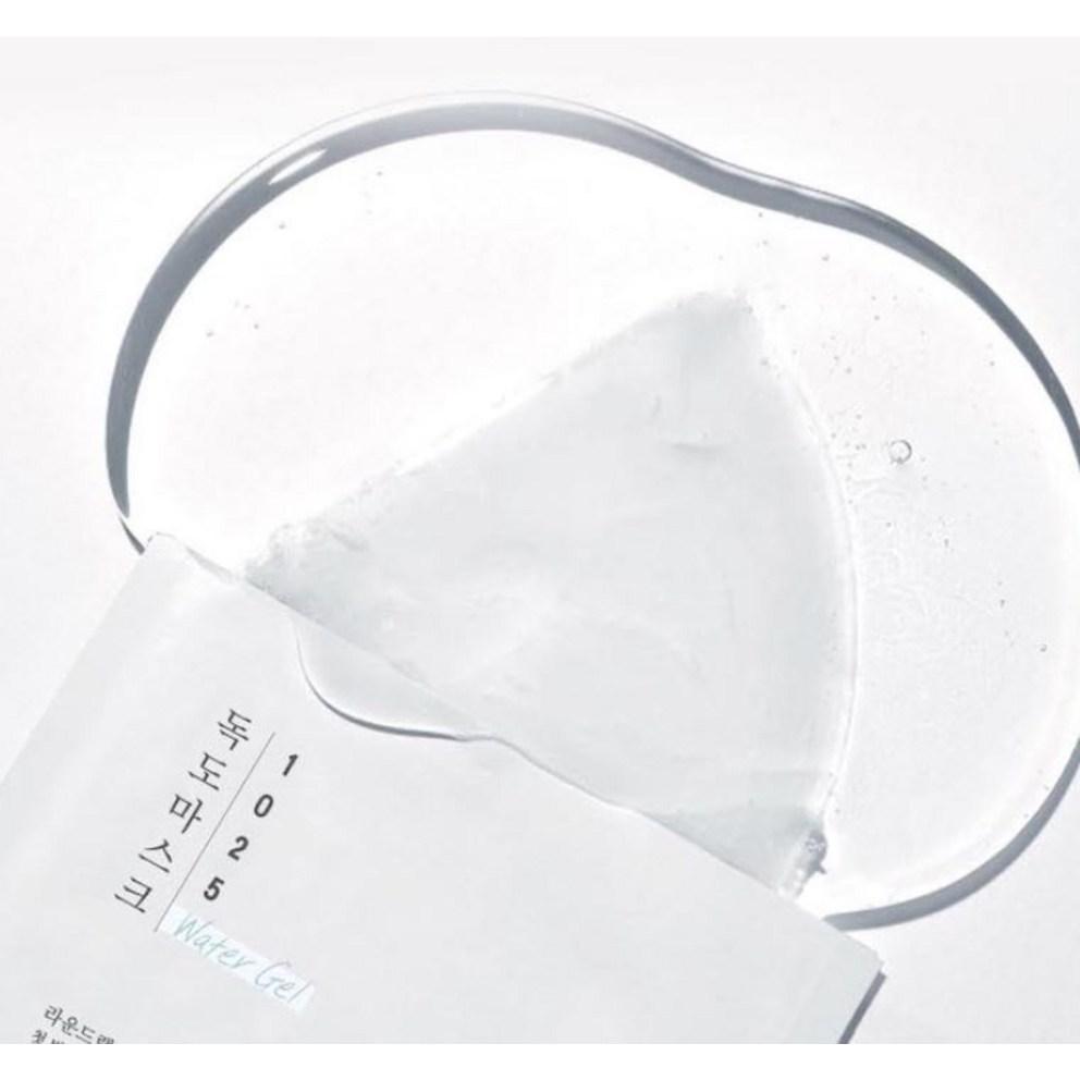 ROUND LAB 1025 Dokdo Feuchtigkeitsspendende Wasser-Gel-Maske 30ml, 10 Stück