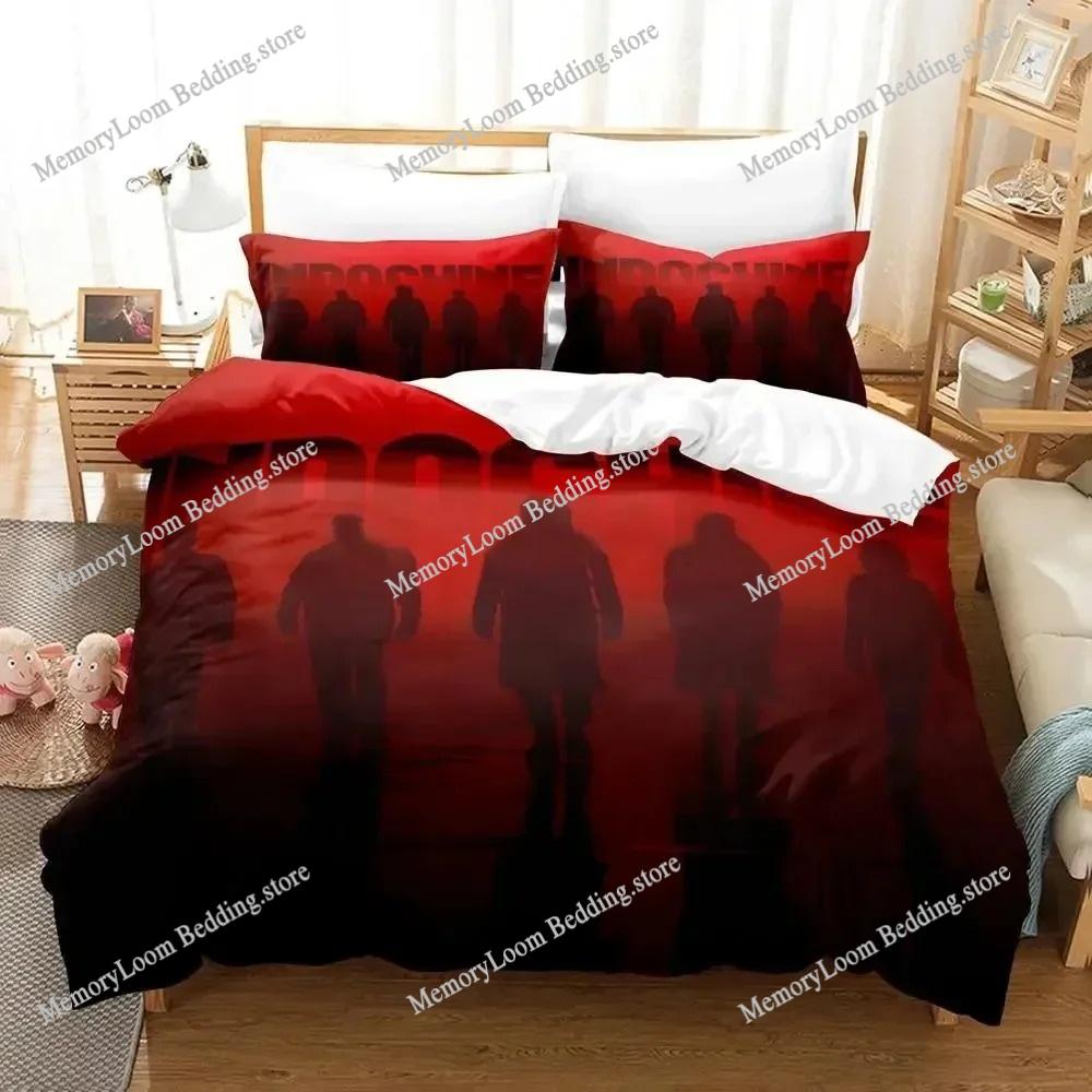 Indochine Chic Bedding Set Duvet Cover 3D Fashion Bedding Design King Queen Duvet Cover Double Bed Soft Cozy Set Home Textile
