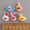 DIY Cute Cartoon Animal Resin Accessories: Hair Clips, Ties, Phone Charms