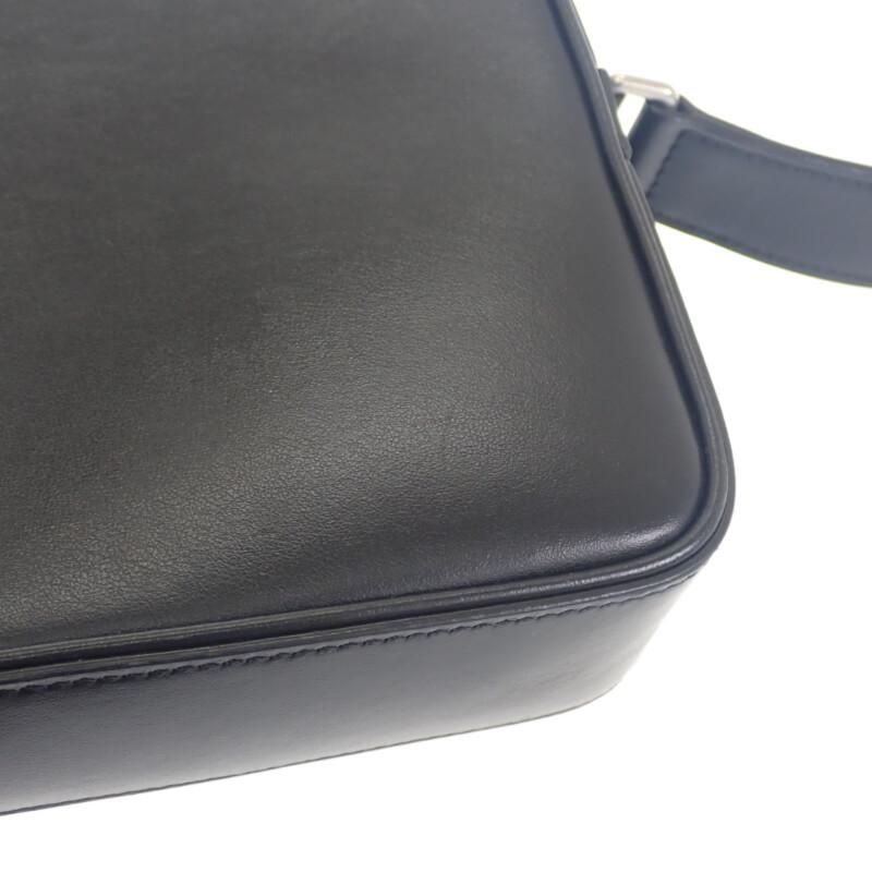 CELINE  194503DOT.38SI Shoulder Bag Black Calfskin Women