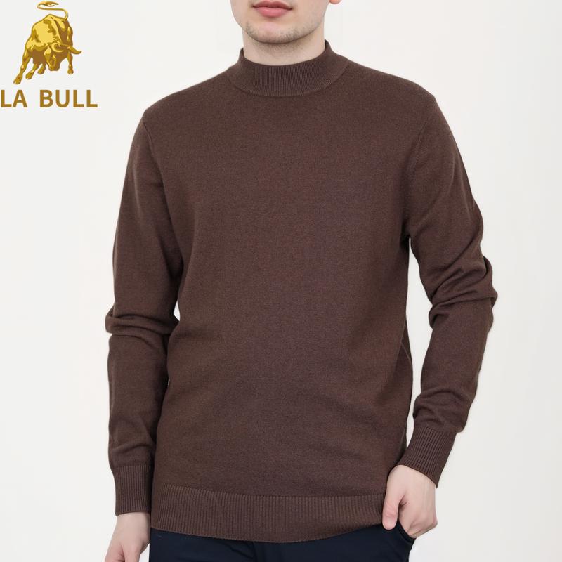 

LA BULL Men s Turtleneck Sweater S