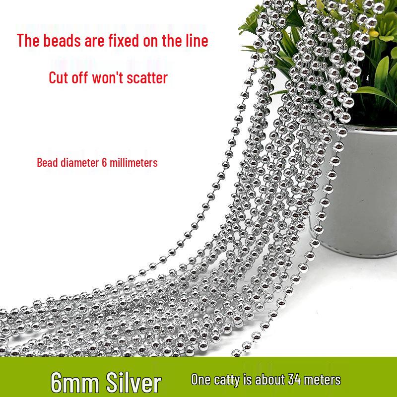 Pearl Bead String Curtain for Wedding Decoration