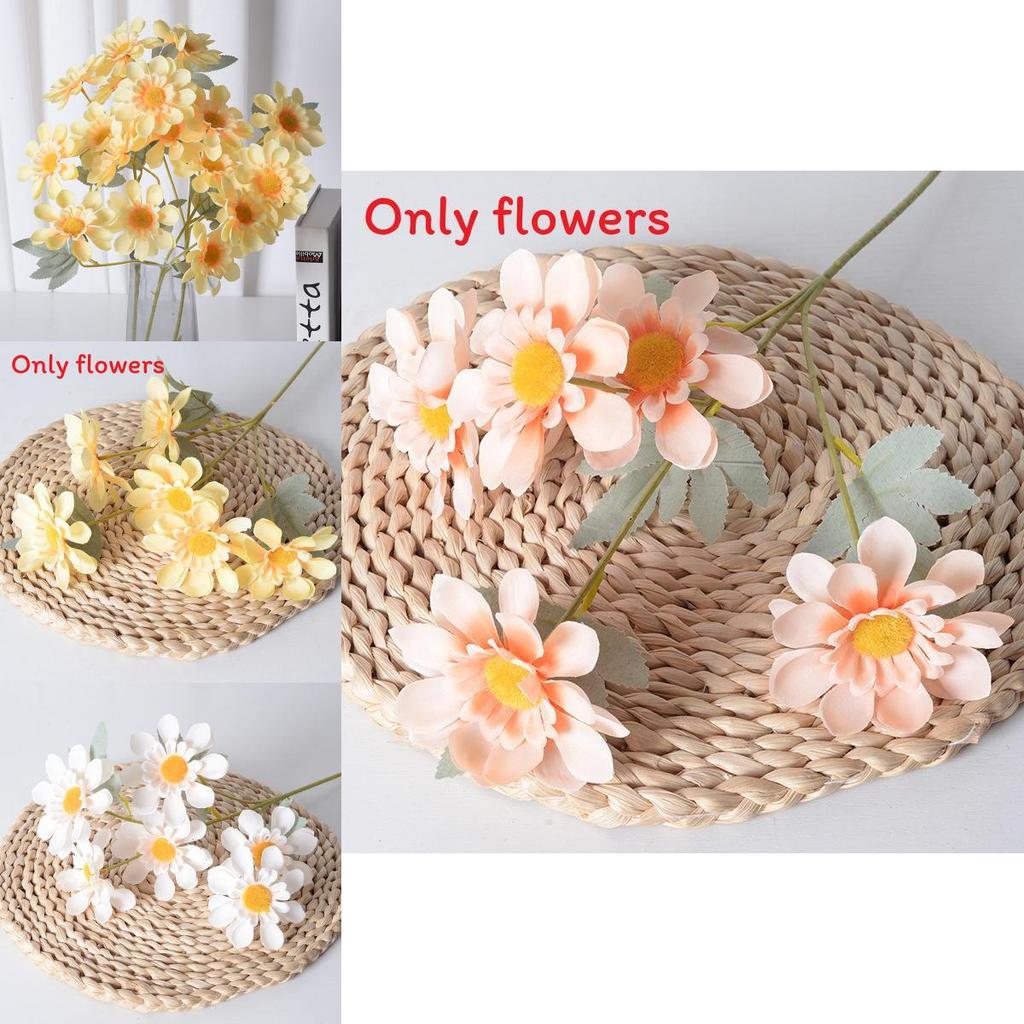Artificial Chrysanthemum Flowers With Highquality Silk Material For Wedding Party And Home Interior Decor
