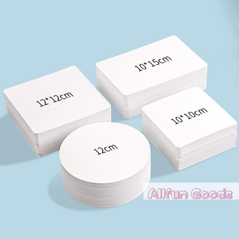 [TG835]Square/Round 300G 25 Sheets Professional Water Color Paper Postcard For Painting School Drawing Supplies