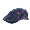 Hat Men Vintage Women Washed Jeans Sports Outdoor Beret Visor Sun Flat Neutral Hat
