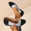 Women's Plus Size Wedge Shoes Fall Women's Shoes Shallow Round Toe Comfortable Flat Mom Shoes