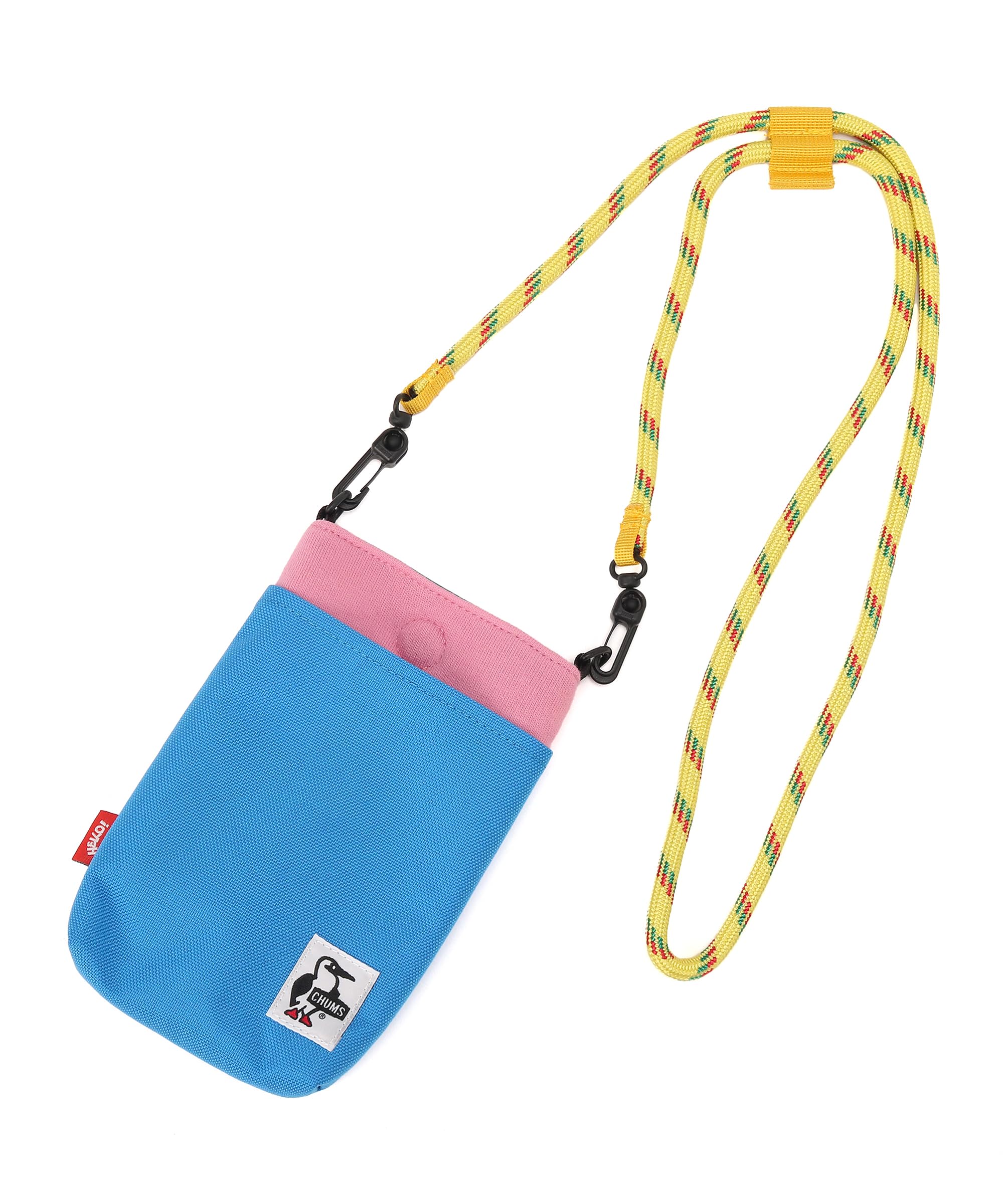 Rope Shoulder Pouch Sweat Nylon [Chums]