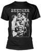Tričko Seether 'Happy Family' Černé Unisex S-5XL YA1206 Unisex Tričko
