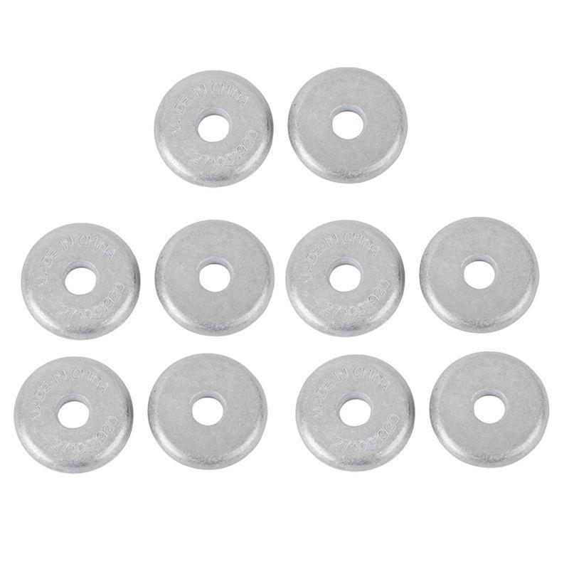 A54P-10Pcs Motorboat Anode Anti-Corrosion Zinc Block 271001920 For Sea-Doo BRP RXP RXT GTI GTX Anode Zinc как
