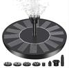 Small Solar-Powered Pond Fountain for Bird Baths & Gardens