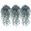 Simulation flower violet flower vine, hanging simulation flower vine, wedding outdoor wall hanging fake flower decoration