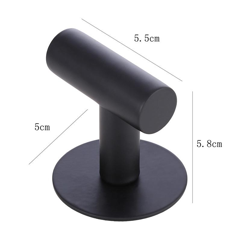 Stainless Steel Silver Bathroom Hardware Set Towel Rack Toilet Paper Holder Towel Bar Hook Multifunctional Bathroom Accessories