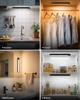 WILLED Motion Sensor 25cm LED 3 5 Brightness Magnetic for Kitchen Shelves Light, Indoor, Rechargeable, Wireless, Light, Colors, Levels, Mount,
