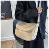 Nylon Crossbody Bag Large Capacity Japanese Style Message Bag Solid Color Lightweight Shoulder Bag Outdoor Fashion Accessories