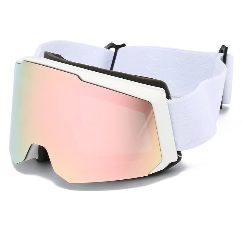 Unisex Ski Goggles With UV400 Protection Non-Polarized PC Lens TPU Frame Snow Sports Hiking Cycling Outdoor Activities