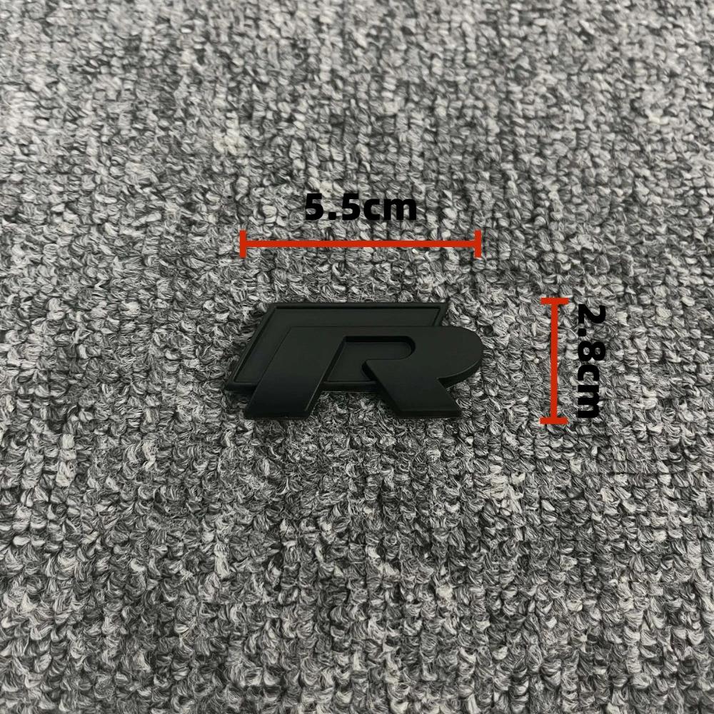 2026 Hot For VOLKSWAGEN VW 3Pcs Metal Car Trunk Logo Sticker Grill Emblems Badge Decals For VW Golf 2 3 4 5 6 8 MK2 MK3 MK4 MK5 