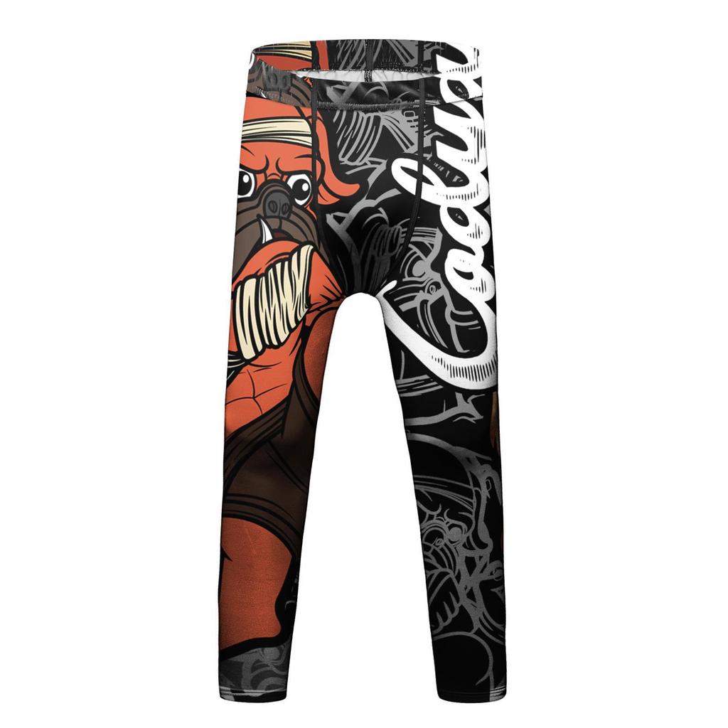 Kids' Sportswear Set: Breathable, Stretchable 4-Piece for Basketball, Football, Cycling & Outdoors