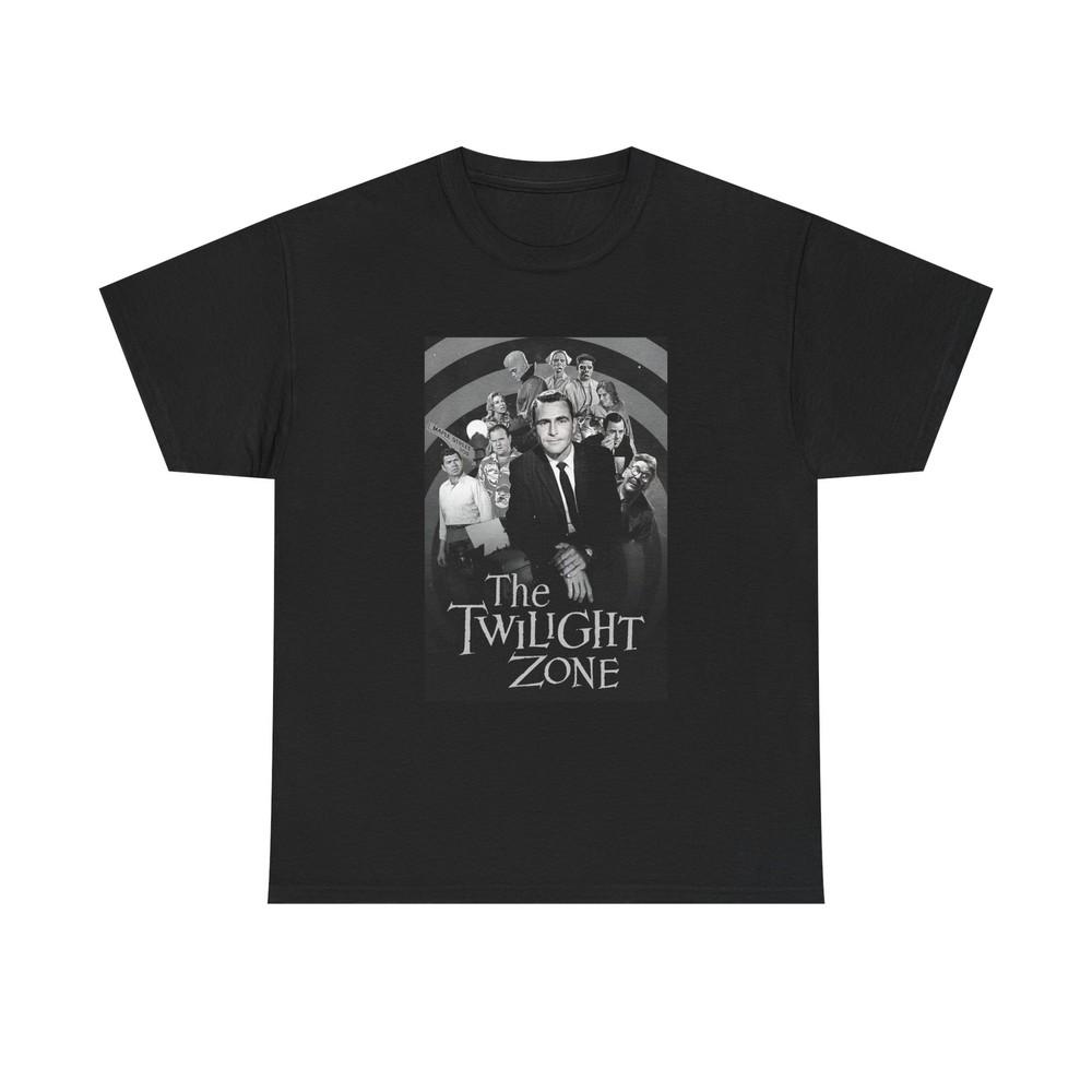 The Twilight Zone Tshirt Vintage Tv Series Retro Unisex Heavy Cotton Tee Unisex T-Shirt S