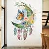 Butterfly Dreamcatcher Wall Sticker with Multi Layer 3D Texture and Waterproof Construction Designed for Unique Wall Styling
