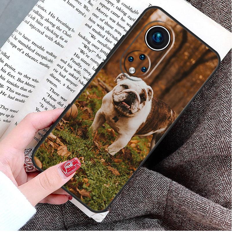 French Bulldog Case For Honor X9a X8a X7a X6a X6 X7 X8 X9 X8b X9b 50 70 90 Magic 5 Lite Magic 6 Pro Cover