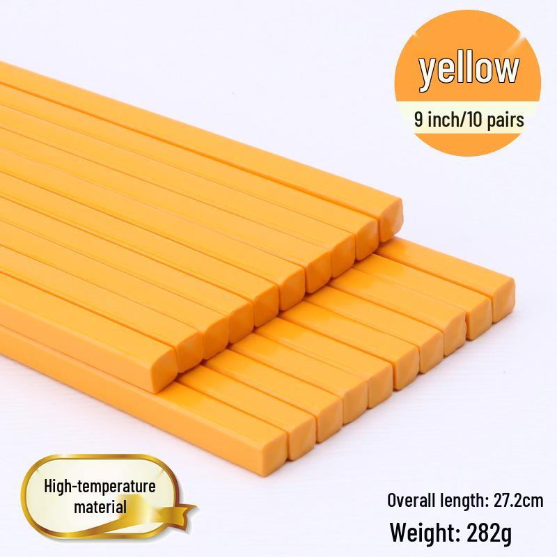 Bunte desinfizierte Melamin-Essstäbchen für Hotels, Restaurants und Fast Food