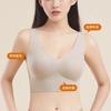 Jide Velvet Thermal Underwear Women's Seamless Velvet Bottoming Self-heating Vest with Chest Pad