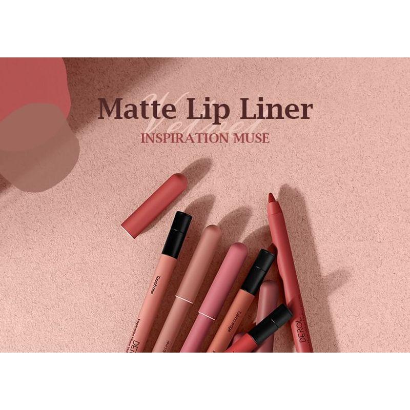DEROL - Inspiration Muse Velvet Matte Lip Liner - 5-8