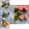 Artificial Silk Peony Flower Bouquet For Wedding Decor Party Centerpiece Arrangement