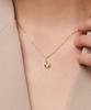 Loveenb [14K Gold] Modern Teardrop Necklace