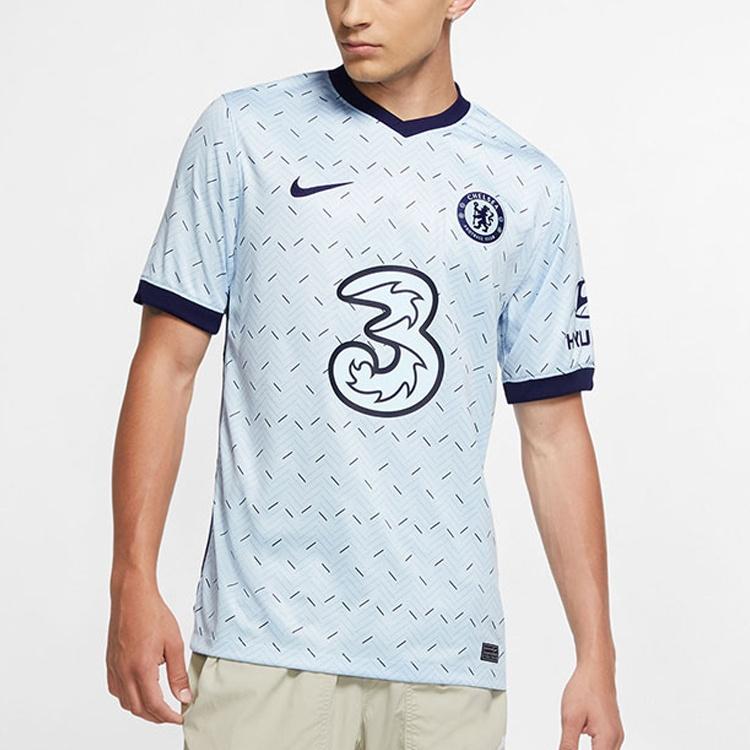 Nike Chelsea FC 20/21 Away Football Shirt 'Light Blue' Men's CD4229-495