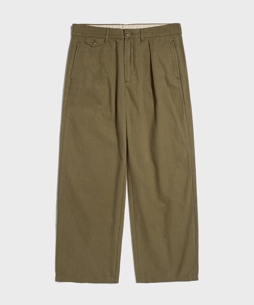 Ledeutoneido 1950 Heratage Officer Pants Khaki