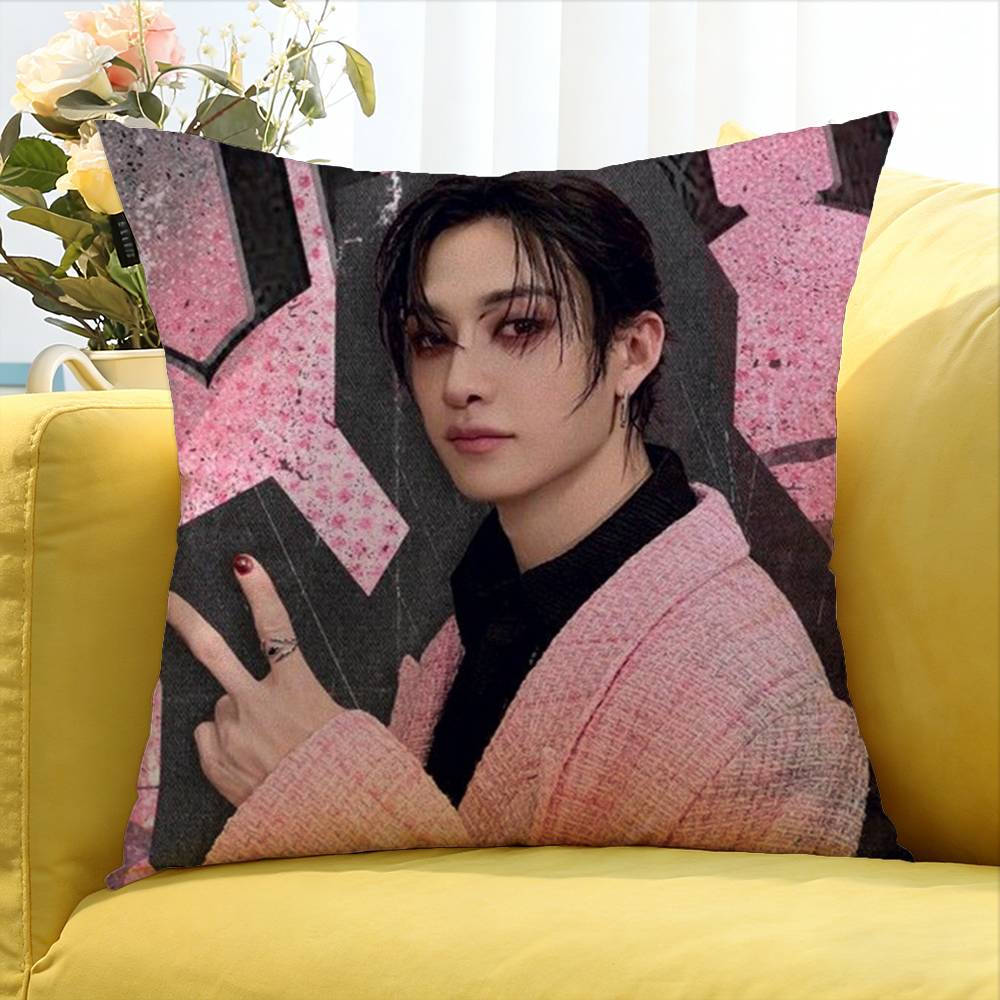 Singer B-Ang C-Han Various Sizes Square Pillow Case For Car Home Bedchamber Decor