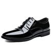 Fashion 2024 New Fashionable Men's Business Dress Le Fu Shoes Pointed Black Shoes Oxford Breathable Formal Wedding Shoes
