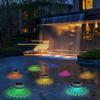 Solar Powered Floating Lights RGB Color Changing Rechargeable Pool Lights That Float for Pools Christmas Decoration Party