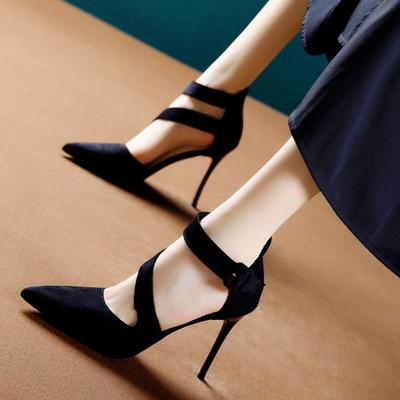 Sexy High Heels Shoes Fashion Women Stilettos Pointed Toe Sandals Summer New Designer Dress Party  Pumps Women Shoes