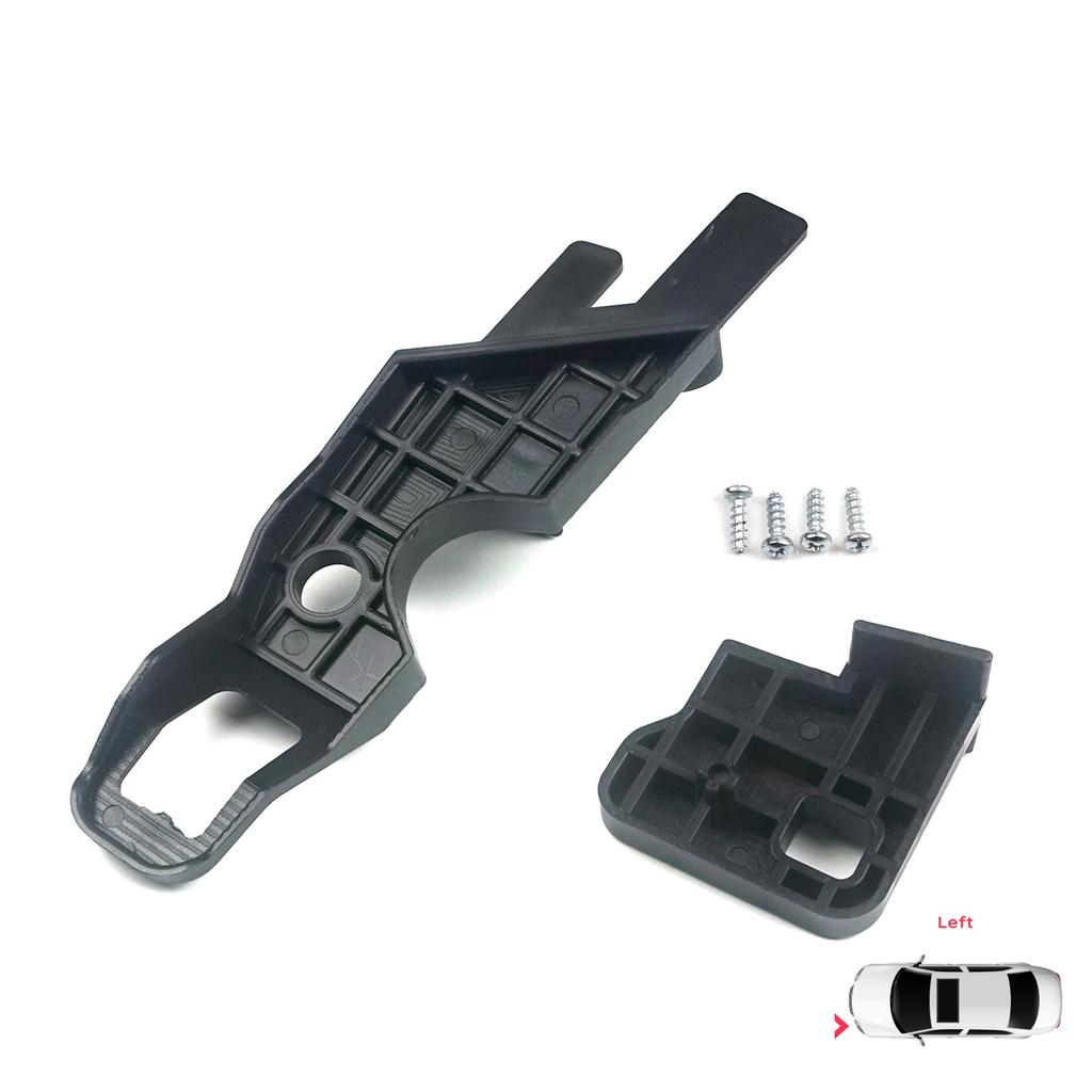 EHL518 Headlight Holder Mount Repair Bracket Tab Set Left Side for Peugeot 301 2012-2017 Pre-Facelift 9675139480
