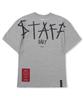 STIGMA Staff Semi-Oversized T-Shirts Melange