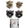 Pet Accessories Soft Lion Mane Wig Cap Hat Breathable Fluffy Dog Cat Wig Hat Funny Creative Pet Costume Cosplay