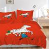 Horse Child Journey Print 3Pcs Bedding Setduvet Cover With 2 Bedropillowcase Home Birthday Gift