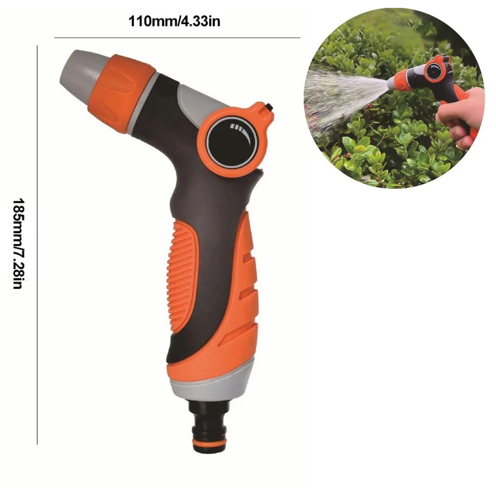Irrigation Garden Watering Gun Thumb Control Water Hose Nozzle Sprayer Hose Spray Nozzle Garden Spray Irrigation Watering Nozzle