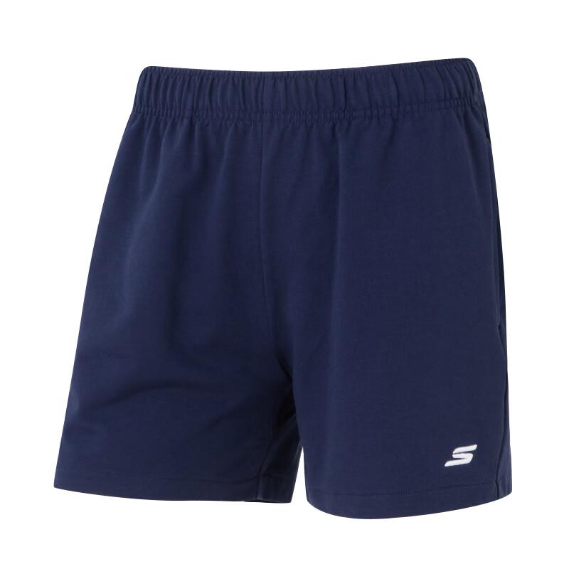 Skechers Серия Comfort Sports Дышащие Удобные Универсальные Повседневные Шорты Женские шорты Темно-синие P225W030-00DU M