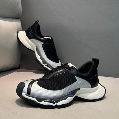 Mens Casual Sports Shoes 2025 Autumn Comfortable Non Slip Outdoor Running Shoes Lace Up Breathable Sneakers Zapatillas De Hombre