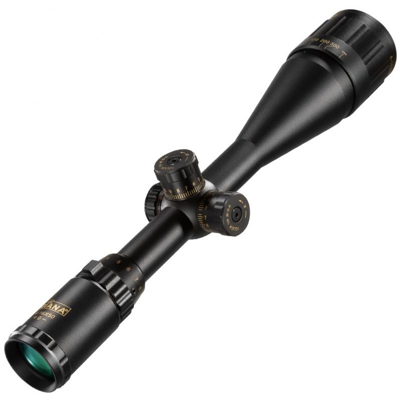 Diana 4-16X50 Aoe Red Green Cross Reticle Hunting Accessories Tactical Optical Sight for Hunting