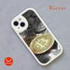 Funny Bitcoin Money Phone Case for Iphone 14 13 11 12 Pro MAX 13 12 MiNi 7 8 Plus Iphone 13 Pro XS XR Lambskin Protective Covers