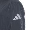 Adidas City Escape Loose Fit Shiny Crinkle Ripstop Hooded Jacket KQD44 Halo Silver Men's (JM2046) J/L