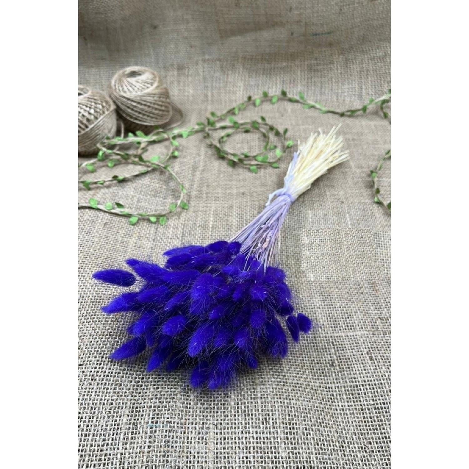 

Artificial Flower Cotton Grass Lagurus Natural Dried Flower чистий