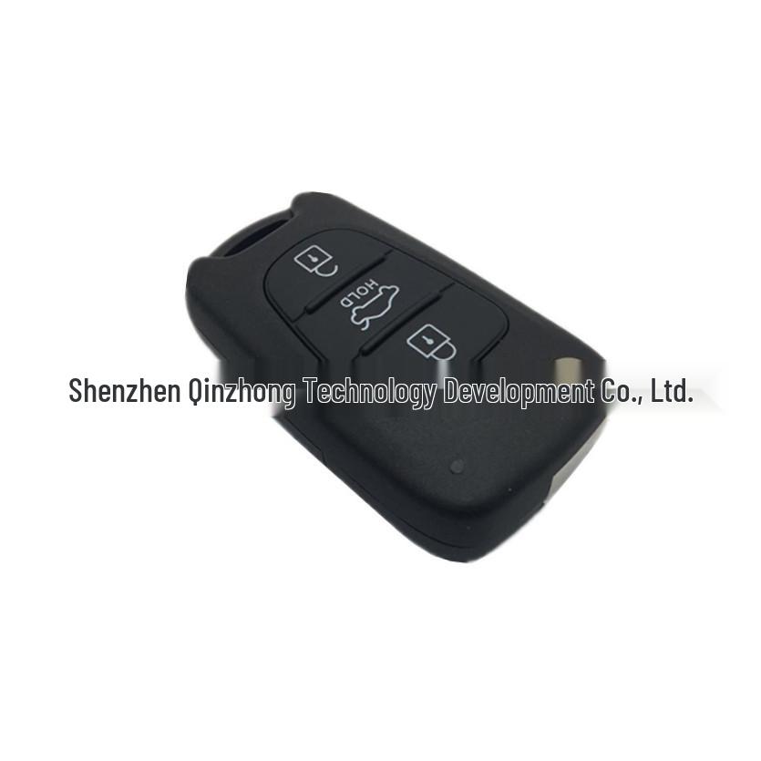 Hyundai Kia 3-Button Folding Car Key Shell with HOLD Feature