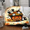 1pc Halloween Decorations Blanket Lightweight Flannel Blanket Throw Blanket For Sofa, Bed, Travel, Camping, Livingroom, Office, Couch, Chair, And Bed